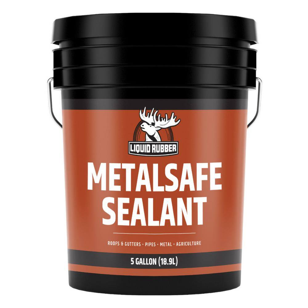 Liquid Rubber MetalSafe Sealant, 640 oz. 1 Gal. Black Liquid Rubber MetalSafe Sealant, 640 oz. 1 Gal. Black