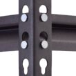 Edsal 5-Tier Steel Garage Storage Shelving Unit in Black Powder Coat (72 in. H x 36 in. W x 18 in. D)