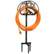 WaLensee Garden Hose Stand Steel Hose Storage Freestanding Garden Hose Holder with Layer of Storage
