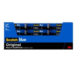 3M ScotchBlue 1.41 in. x 60 yds. Original Multi-Surface Painter's Tape (Case of 24)