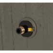Suncast 150 ft. Farmington Smart Tube Hose Hideaway with Brass Connections, Stoney