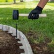 Vigoro Decorative Faux Stone 90 ft. x 2.7 in. Brown Plastic No-Dig Landscape Edging Kit Vigoro Decorative Faux Stone 90 ft. x 2.7 in. Brown Plastic No-Dig Landscape Edging Kit