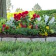 Vigoro Decorative Faux Stone 90 ft. x 2.7 in. Brown Plastic No-Dig Landscape Edging Kit Vigoro Decorative Faux Stone 90 ft. x 2.7 in. Brown Plastic No-Dig Landscape Edging Kit