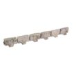 Vigoro Decorative Faux Stone 90 ft. x 2.7 in. Brown Plastic No-Dig Landscape Edging Kit