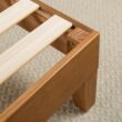 Zinus Brown Deluxe Wood Frame 12 in. Queen Platform Bed with Easy Assembly