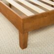 Zinus Brown Deluxe Wood Frame 12 in. Queen Platform Bed with Easy Assembly