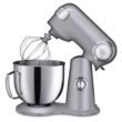 Cuisinart Precision Master 5.5 Qt. 12-Speed Brushed Chrome Die Cast Stand Mixer with Attachments