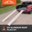 CargoSmart 12 in. Aluminum Truck Loading Ramp Plate Kit (Includes 2 Ramp Plates)
