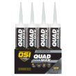 OSI QUAD Max 9.5 fl. oz. Clear #000 Exterior, Window, Door, and Siding Caulk Sealant (12-pack)