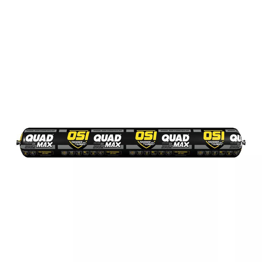 OSI QUAD Max 9.5 fl. oz. Clear #000 Exterior, Window, Door, and Siding Caulk Sealant (12-pack) OSI QUAD Max 9.5 fl. oz. Clear #000 Exterior, Window, Door, and Siding Caulk Sealant (12-pack) - Image 2
