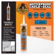 Gorilla 10 oz. Waterproof Caulk and Seal 100% Silicone Sealant Clear ( 12-Pack) Gorilla 10 oz. Waterproof Caulk and Seal 100% Silicone Sealant Clear ( 12-Pack)