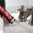 DAP AMP Advanced Modified 9 oz. Crystal Clear Polymer Kitchen and Bathroom Sealant (12-Pack)