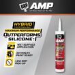 DAP AMP Advanced Modified 9 oz. Crystal Clear Polymer Kitchen and Bathroom Sealant (12-Pack)