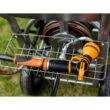 Giraffe Tools Heavy-Duty Industrial Hose Reel Cart with Wheels, 5/8 in. to 250 ft. Hose Capacity, Hose Guide Installed