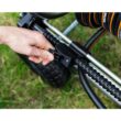 Giraffe Tools Heavy-Duty Industrial Hose Reel Cart with Wheels, 5/8 in. to 250 ft. Hose Capacity, Hose Guide Installed