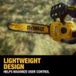 DEWALT 20V MAX 12in. Cordless Battery Powered Chainsaw Kit with (1) 5 Ah Battery and Charger