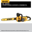 DEWALT 60V MAX Cordless Chainsaw, 18 in., Tool Only (DCCS672B)