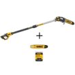 DEWALT 20V MAX 8in. Cordless Battery Powered Pole & Chainsaw with 8in. Bar & Chain (34 Link)
