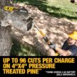 DEWALT 20V MAX 8in. Cordless Battery Powered Pole & Chainsaw with 8in. Bar & Chain (34 Link)