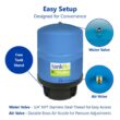 Express Water tankRO - RO Water Filtration System Expansion Tank - 11 Gal. Water Capacity - Reverse Osmosis Storage Pressure Tank