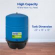 Express Water tankRO - RO Water Filtration System Expansion Tank - 11 Gal. Water Capacity - Reverse Osmosis Storage Pressure Tank
