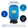 Express Water tankRO - RO Water Filtration System Expansion Tank - 30 Gal. Water Capacity - Reverse Osmosis Storage Pressure Tank