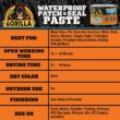 Gorilla 16 oz. Black Waterproof Patch and Seal Paste Black (6-Pack)