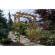 VITA 55"L x 21"W x 88"H Heartwood Cedar Arbor, Golden Brown, VA68897