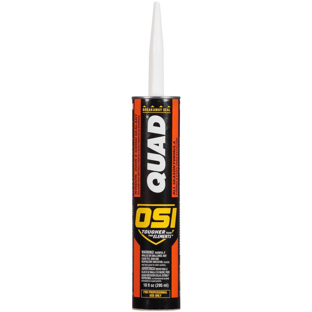 OSI QUAD Advanced 10 oz. Gray #517 Exterior, Window, Door, and Siding Caulk Sealant (12-pack) OSI QUAD Advanced 10 oz. Gray #517 Exterior, Window, Door, and Siding Caulk Sealant (12-pack) - Image 2
