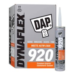 DAP Dynaflex 920 10.1 oz. Gray GY704 Window, Door and Siding Premium Exterior Sealant (12-Pack)