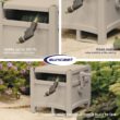 Suncast 100 ft. Hose Hideaway Dove Gray