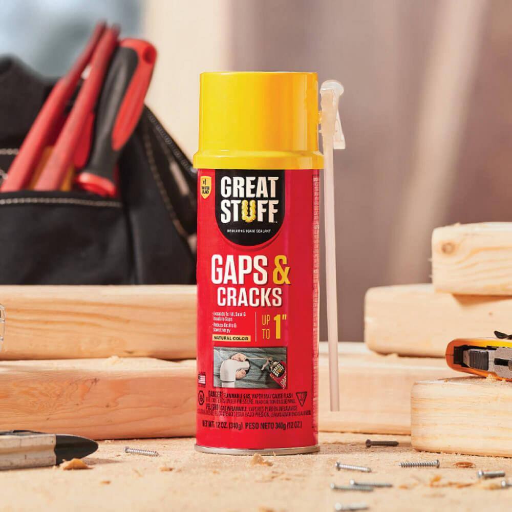 GREAT STUFF 12 oz. Gaps and Cracks Insulating Spray Foam Sealant (20 Pack) GREAT STUFF 12 oz. Gaps and Cracks Insulating Spray Foam Sealant (20 Pack) - Image 4