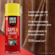 GREAT STUFF 12 oz. Gaps and Cracks Insulating Spray Foam Sealant (20 Pack) GREAT STUFF 12 oz. Gaps and Cracks Insulating Spray Foam Sealant (20 Pack)