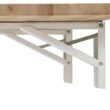 HARDWOOD REFLECTIONS The Quick Bench 4 ft. Folding Workbench UV Finish