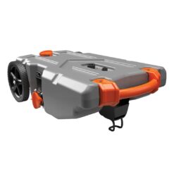 Camco Rhino 36-Gallon Camper/RV Tote Tank - Features Large Heavy-Duty No-Flat Wheels & Built-In Gate Valve