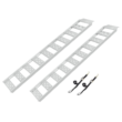 CargoSmart 12 in. W x 78 in. L 1250 lbs. Capacity Aluminum Straight Fixed Truck Loading Ramp with Treads (Includes 2 Ramps)