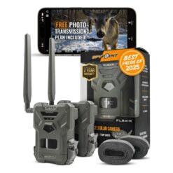SPYPOINT Flex-M Twin Pack Cellular Trail Cameras
