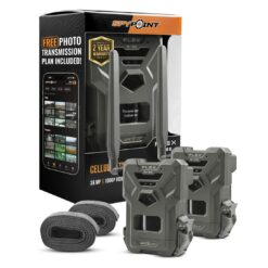 SPYPOINT Flex G-36 Twin Pack Cellular Trail Camera, 36MP Photos and 1080p Videos
