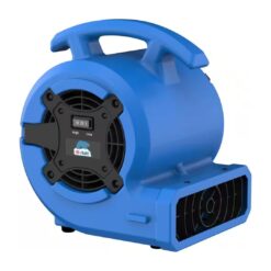B-Air 1/8 HP Air Mover Carpet Dryer Floor Blower Fan for Home Use in Blue