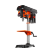WEN 10-Inch Benchtop Drill Press, 6.2-Amp 5-Speed Motor with Cast Iron Construction, Laser and LED Work Light (DP1050)