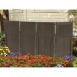 Suncast Wicker 44 in. Resin Screen Enclosure