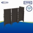 Suncast Wicker 44 in. Resin Screen Enclosure