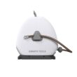 Giraffe Tools Ground-Mounted Retractable Hose Reel-1/2 in.-82 ft. Light Grey