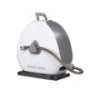 Giraffe Tools Ground-Mounted Retractable Hose Reel-1/2 in.-82 ft. Light Grey