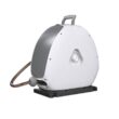 Giraffe Tools Ground-Mounted Retractable Hose Reel-1/2 in.-82 ft. Light Grey