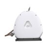 Giraffe Tools Ground-Mounted Retractable Hose Reel-1/2 in.-82 ft. Light Grey