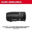 Milwaukee M18 FUEL 18V Lithium Ion Brushless Cordless 1/2 in. Impact Wrench with Friction Ring Combo Kit and Impact Socket Set