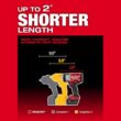 Milwaukee M18 FUEL 18V Lithium Ion Brushless Cordless 1/2 in. Impact Wrench with Friction Ring Combo Kit and Impact Socket Set