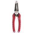 Milwaukee Pliers Kit with Screwdriver Set, 25 ft. Compact Tape Measure and FASTBACK Folding Utility Knife (10-Piece)