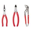 Milwaukee Pliers Kit with Screwdriver Set, 25 ft. Compact Tape Measure and FASTBACK Folding Utility Knife (10-Piece)